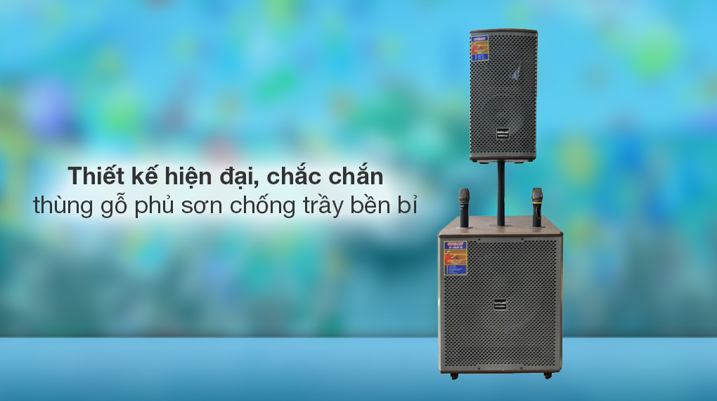 Loa karaoke Sugang K-116 - Tổng quan thiết kế