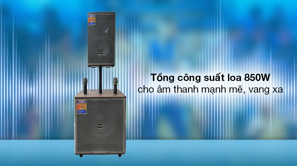 Loa karaoke SuYang K-116 - Công suất 
